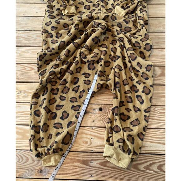 Critter Costume One Piece Cheetah Costume One Size Unisex Brown - Picture 9 of 11